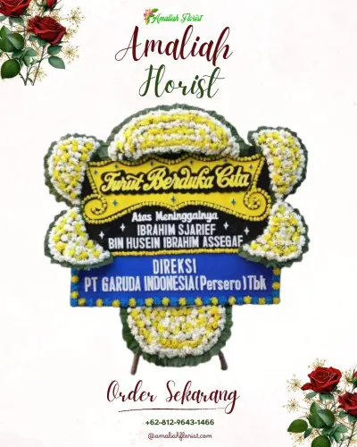 Papan Bunga Duka di Cibelok